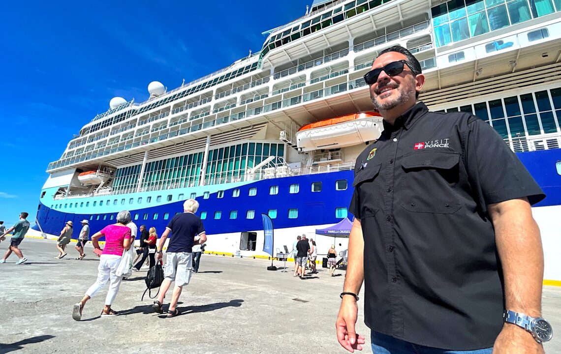 El 2026 será un año récord para el puerto de cruceros en Ponce, adelantó Iván Rodríguez Colón, director municipal de la Oficina de Turismo, Cultura y Comunicaciones. (Foto: Omar Alfonso)