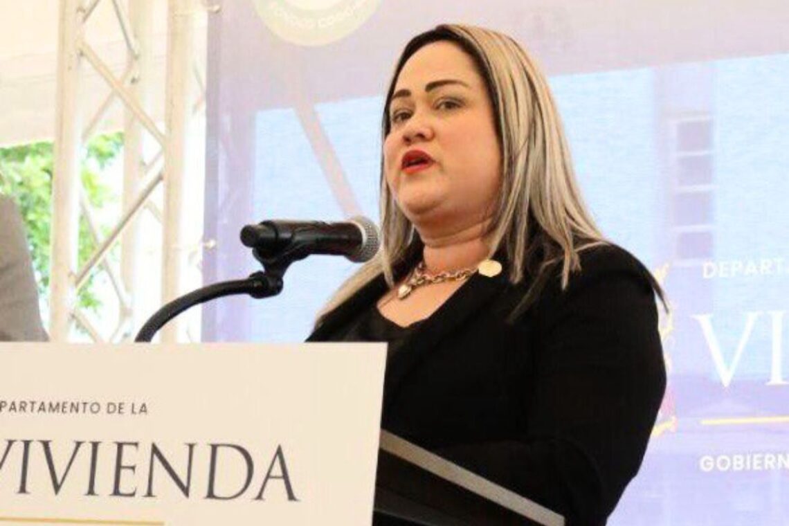 Secretaria del Departamento de la Vivienda, Ciary Yadir Pérez Peña. (Foto suministrada)