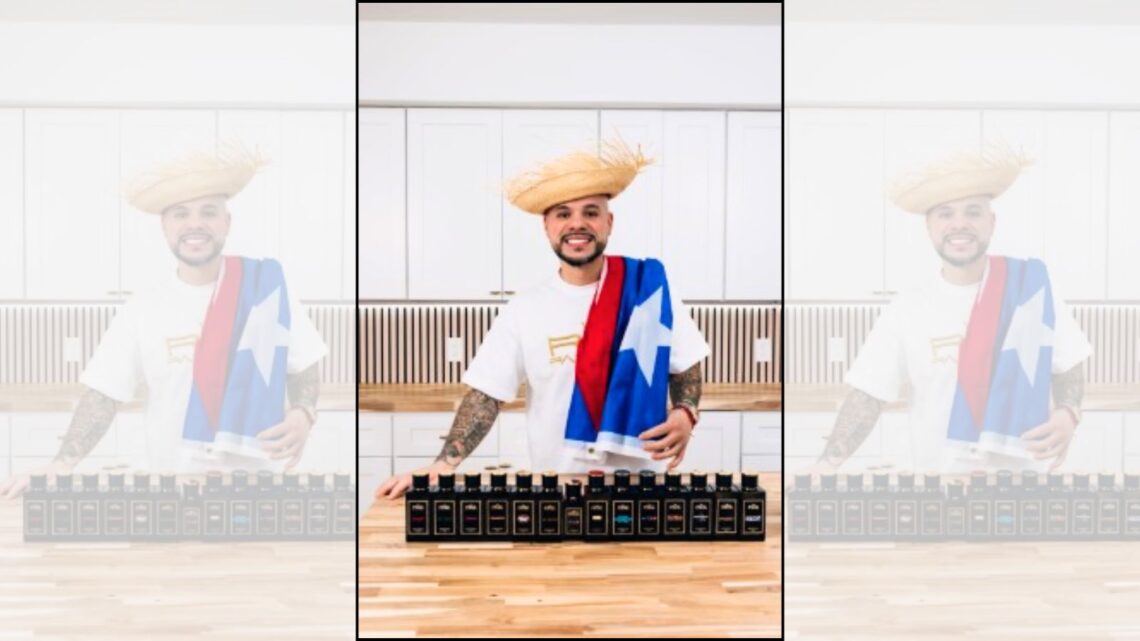 Alex Rodríguez, creador de la marca RDZ Parfums. (Foto suministrada)