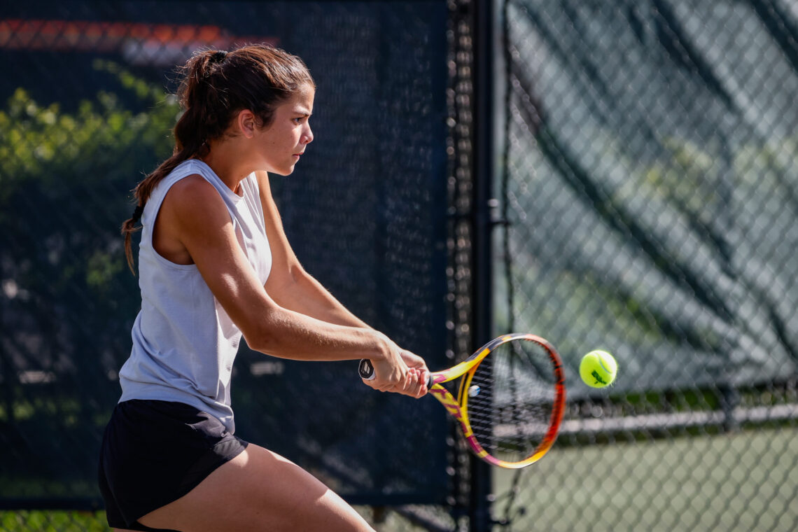 Tenista boricua Bela Martínez Rivero. (Foto suministrada)