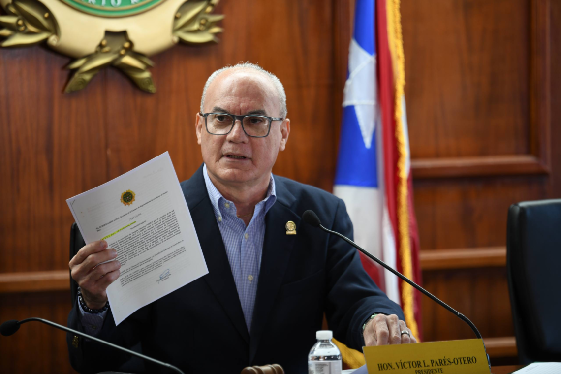 Representante Víctor Parés Otero. (Foto suministrada)