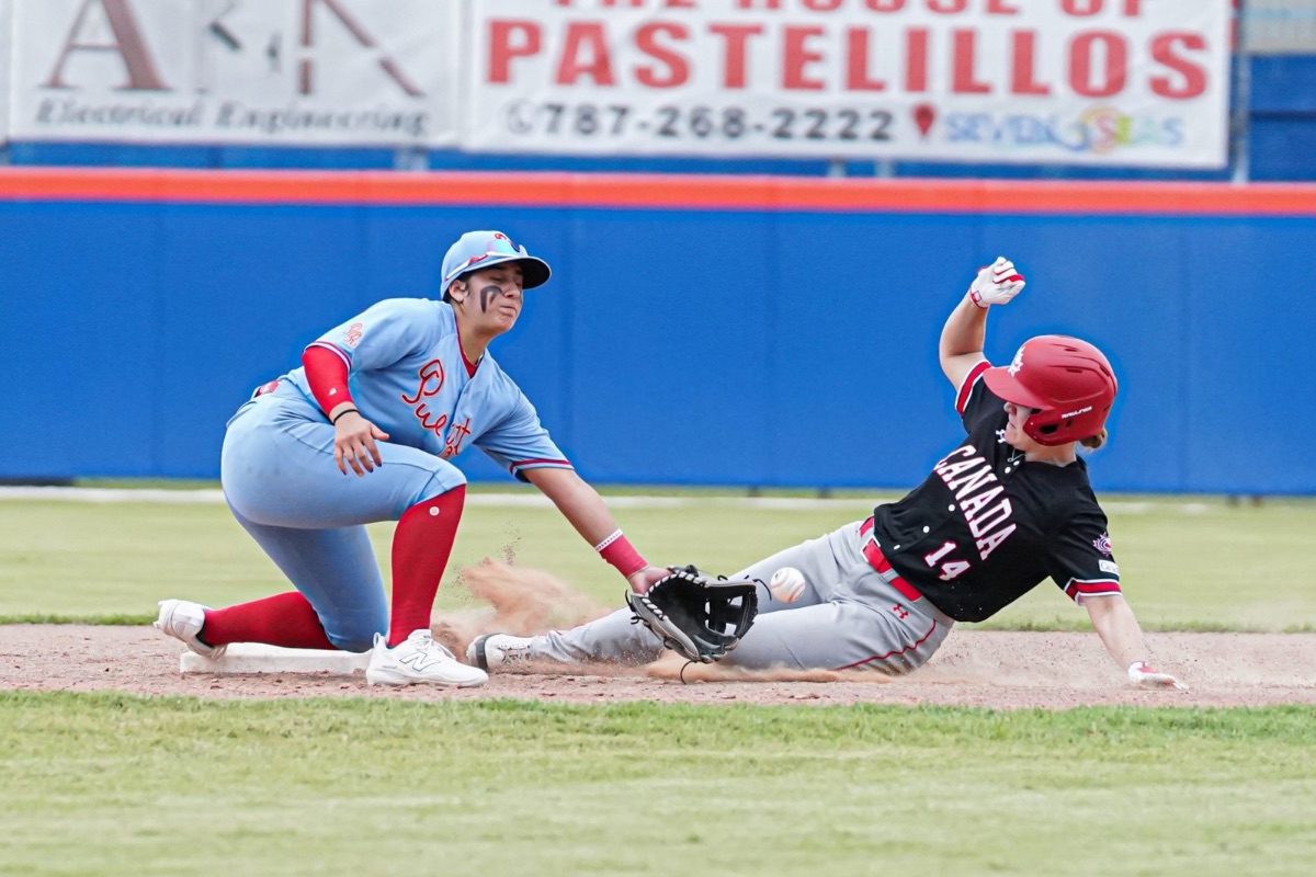 Canadá blanquea a Puerto Rico en inicio de serie clasificatoria