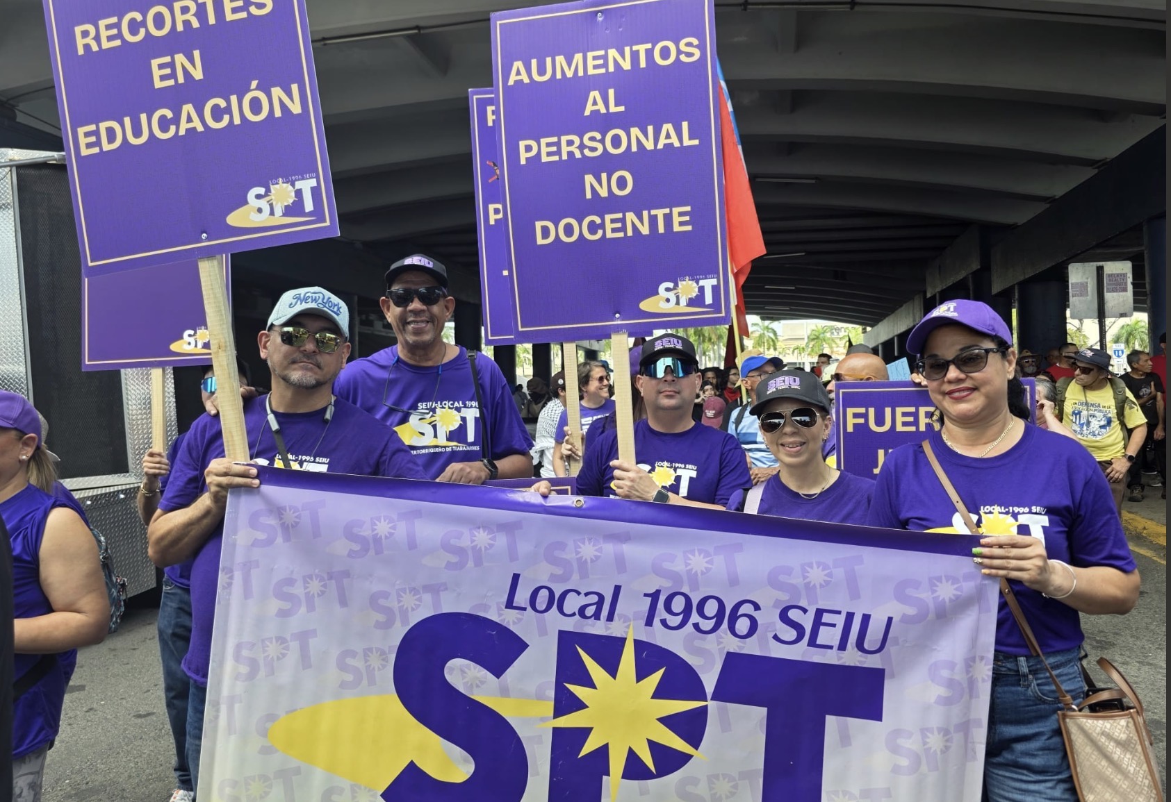 SPT marcha este 1ero de mayo y reclama justicia salarial