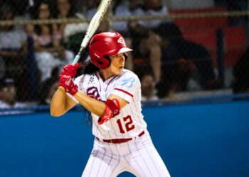 Karla Claudio se convirtió en la octava jugadora en alcanzar las 100 carreras remolcadas en la historia de la LPSF, empatando con Brenda Colón y Lisandra Berríos en la sexta posición de todos los tiempos. (Foto suministrada)