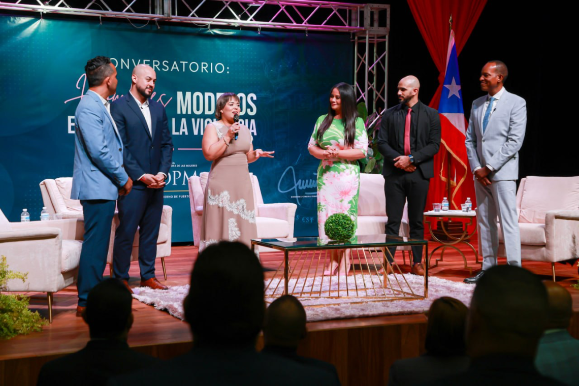 Conversatorio “Rompiendo el Molde: Hombres que Deciden No Repetir la Violencia”. (Foto suministrada)