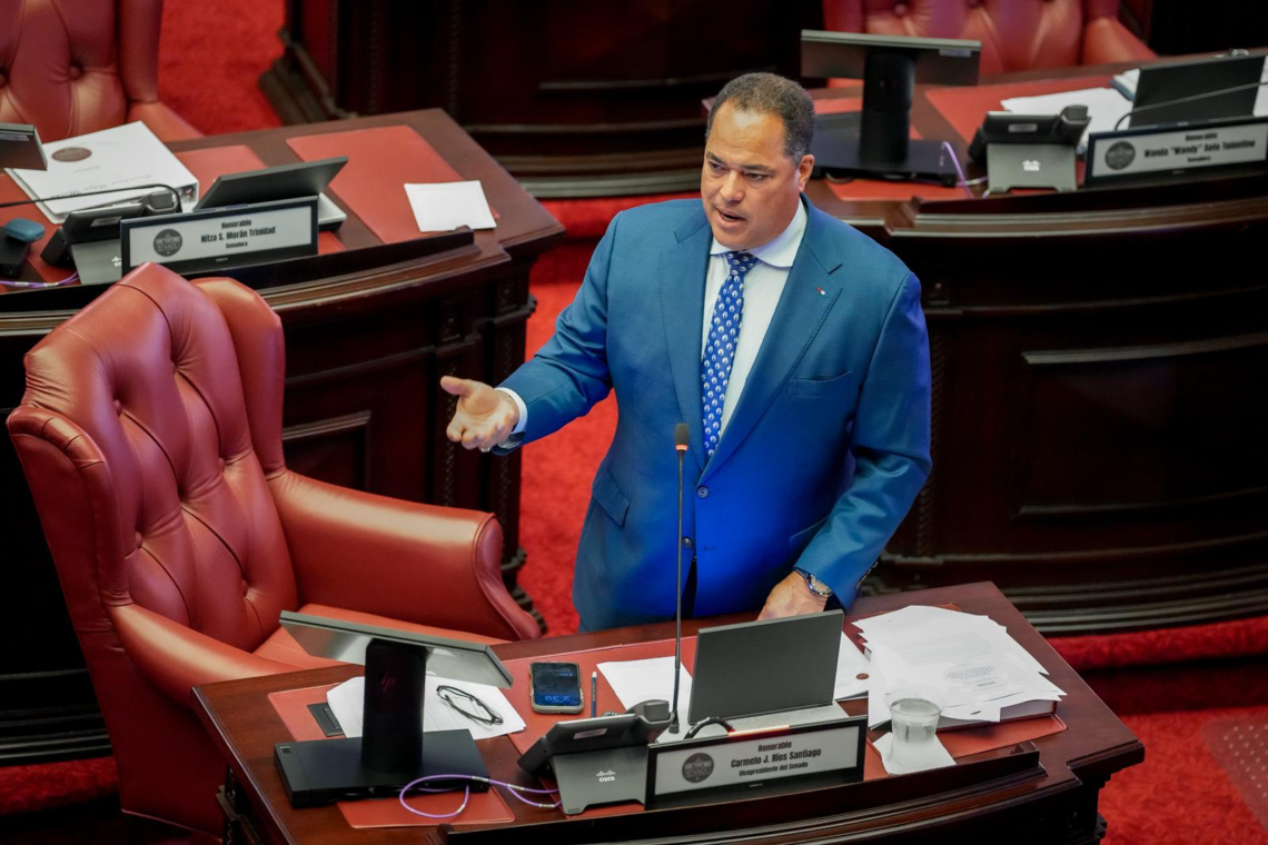 Senador Carmelo Ríos. (Foto suministrada)